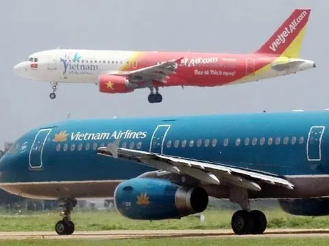 Vietnam Airlines, Vietjet - kinh doanh ảm đạm, cổ phiếu lao dốc